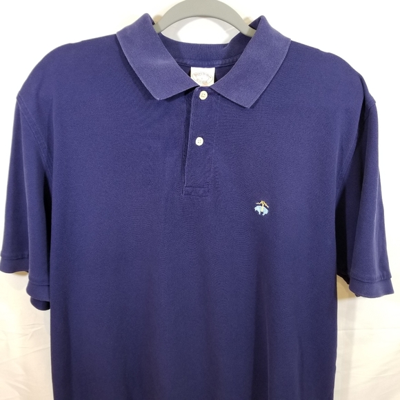Brooks Brothers Blue Polo Shirt Golden Fleece L - Picture 10 of 16